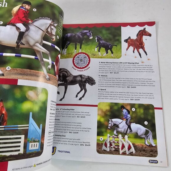 Breyer Holiday 2024 Catalog Magazine Model Horses Merchandise Scrapbooking - Picture 6 of 8
